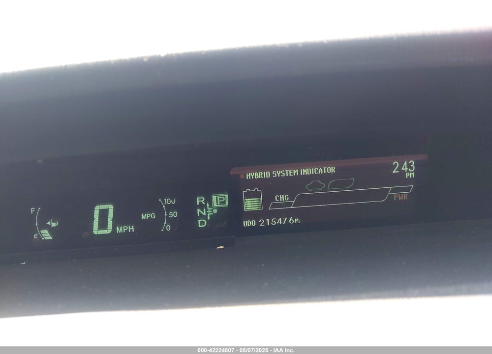 2012 TOYOTA PRIUS FOUR VIN: JTDKN3DU7C1531834
