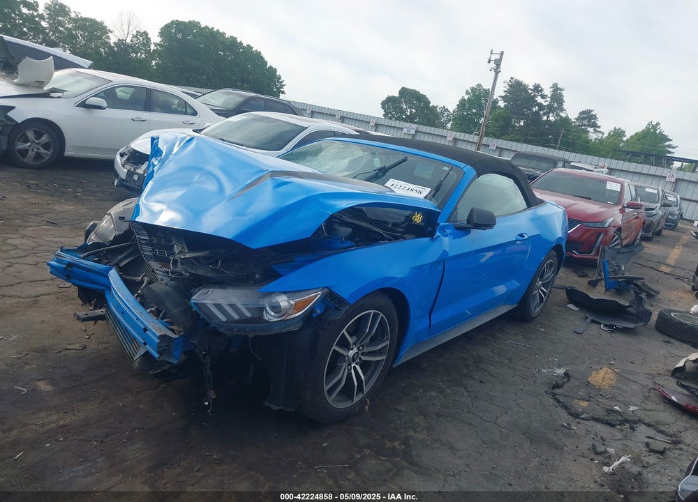 2017 FORD MUSTANG ECOBOOST PREMIUM VIN: 1FATP8UH9H5320476