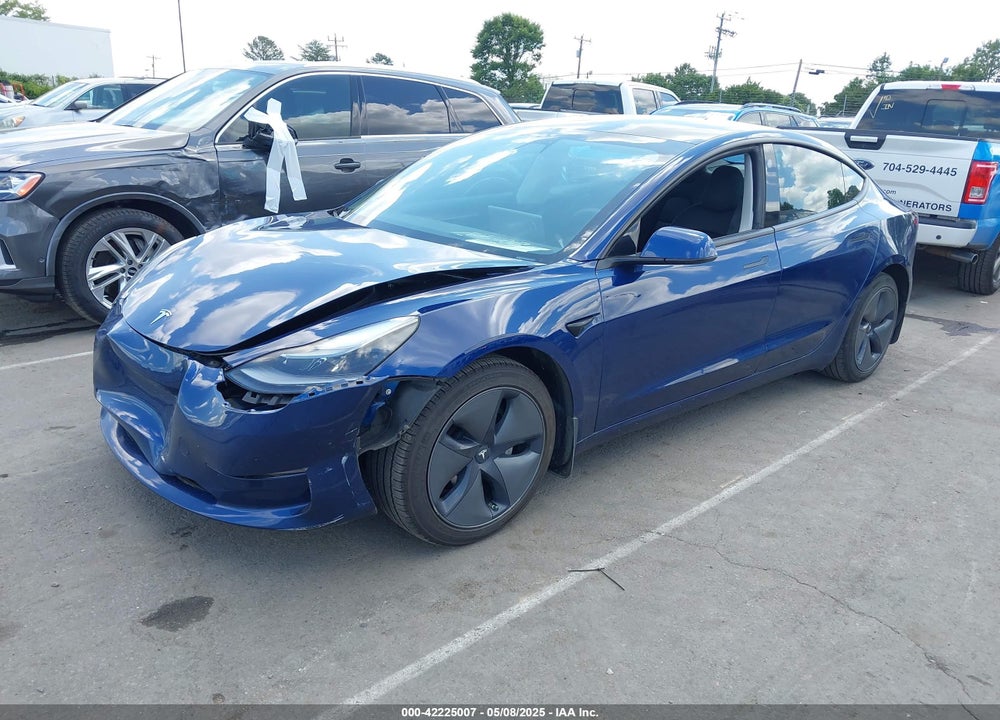 2021 TESLA MODEL 3 VIN: 5YJ3E1EB4MF974716