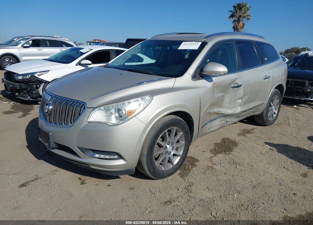 2016 BUICK ENCLAVE LEATHER VIN: 5GAKVBKD2GJ109202
