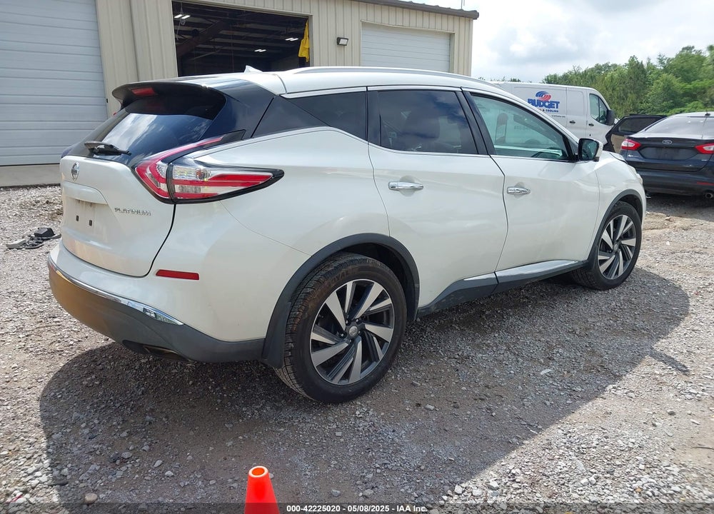 2015 NISSAN MURANO PLATINUM VIN: 5N1AZ2MG5FN204541