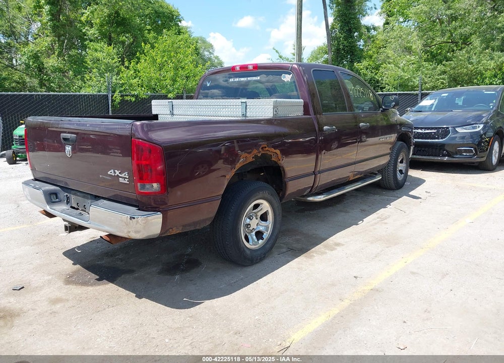 2005 DODGE RAM 1500 SLT/LARAMIE VIN: 1D7HU18N95S276644