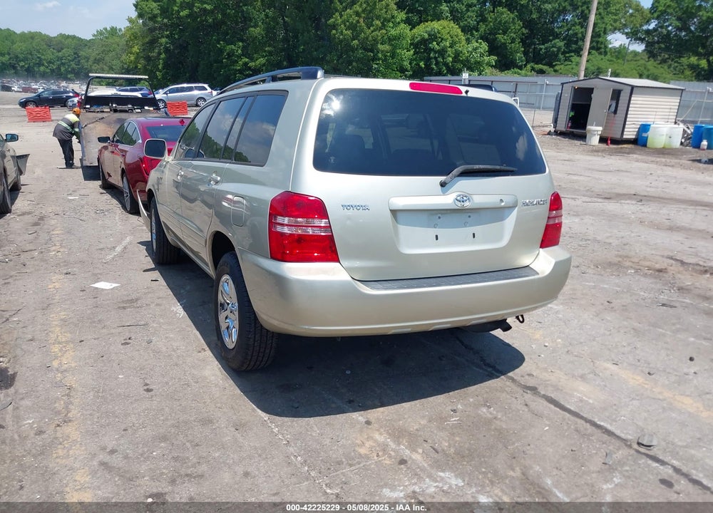 2003 TOYOTA HIGHLANDER VIN: JTEGD21A930070652