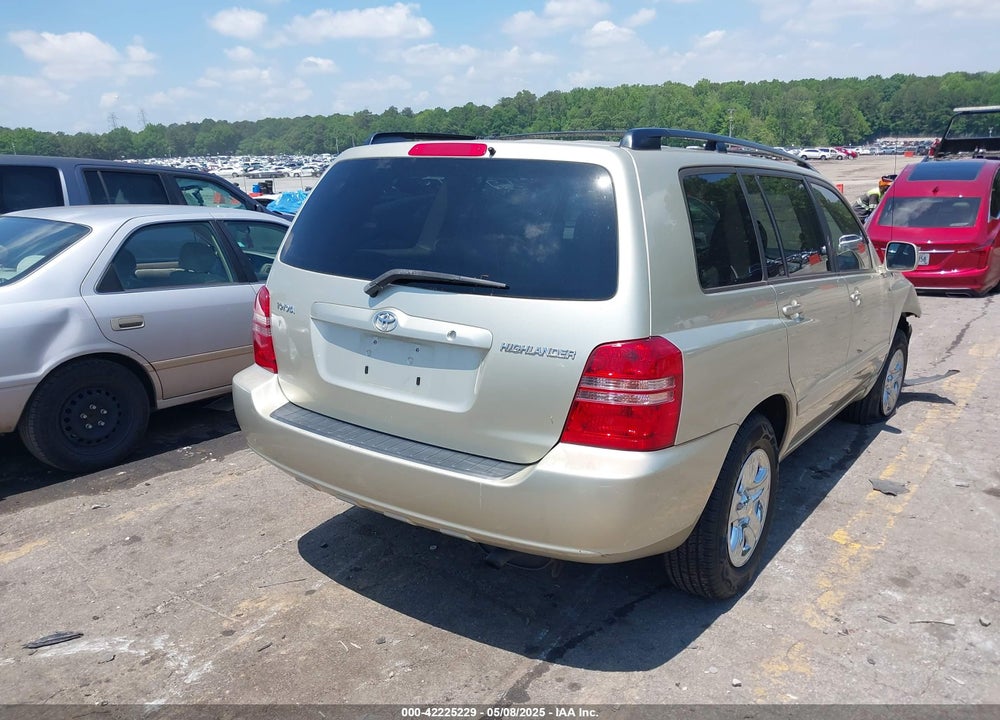 2003 TOYOTA HIGHLANDER VIN: JTEGD21A930070652