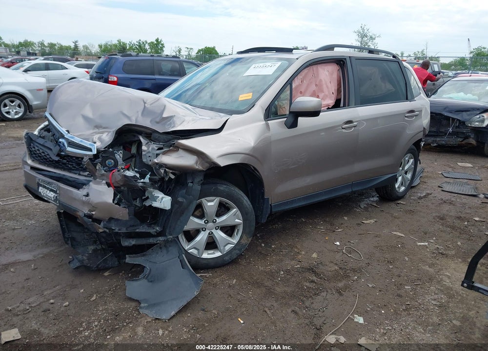 2014 SUBARU FORESTER VIN: JF2SJAECXEH542649