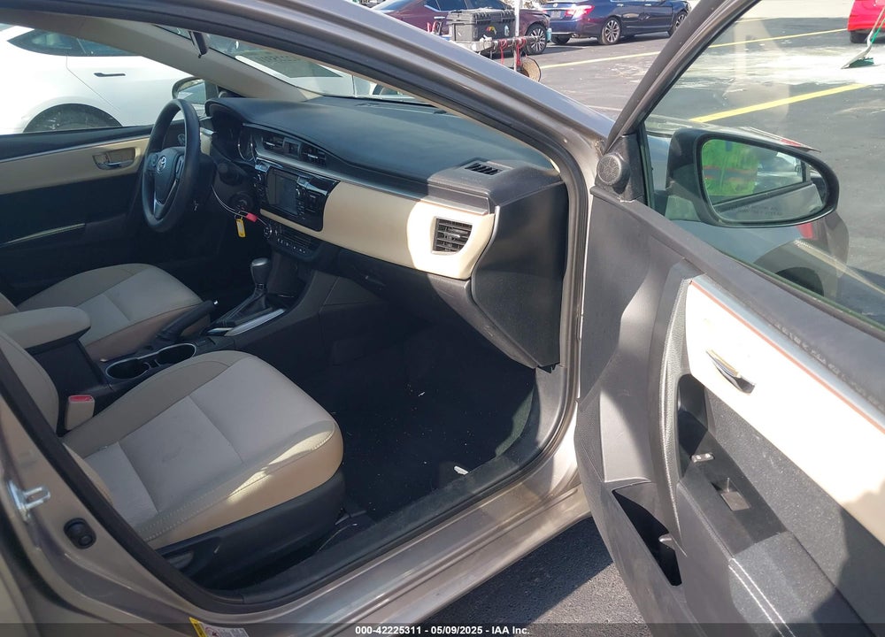2014 TOYOTA COROLLA LE VIN: 2T1BURHEXEC155427