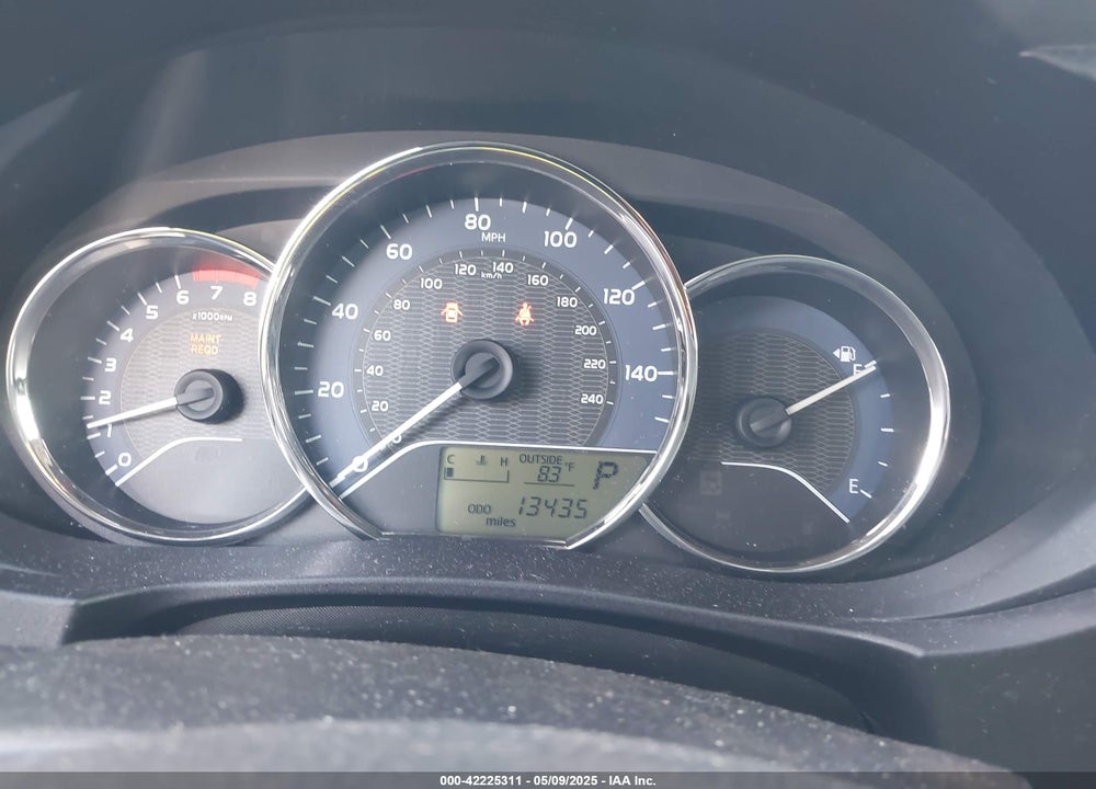2014 TOYOTA COROLLA LE VIN: 2T1BURHEXEC155427