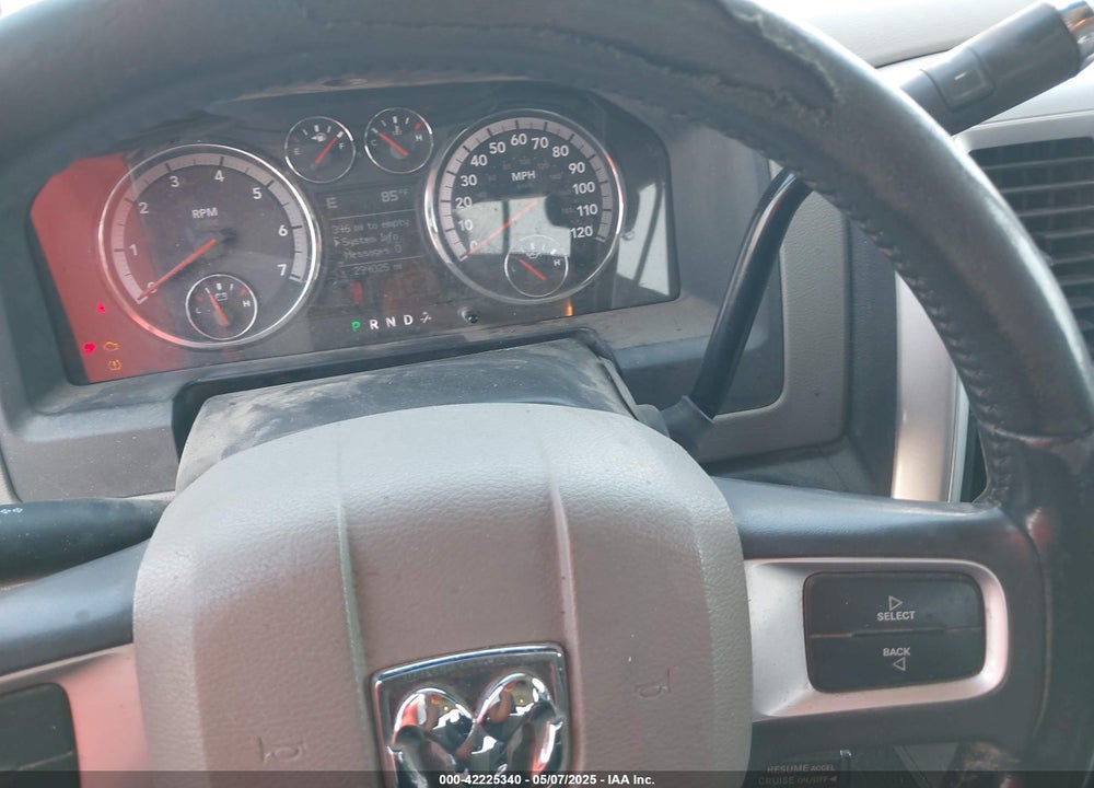 2009 DODGE RAM 1500 SLT/SPORT/TRX VIN: 1D3HB13T59J514661