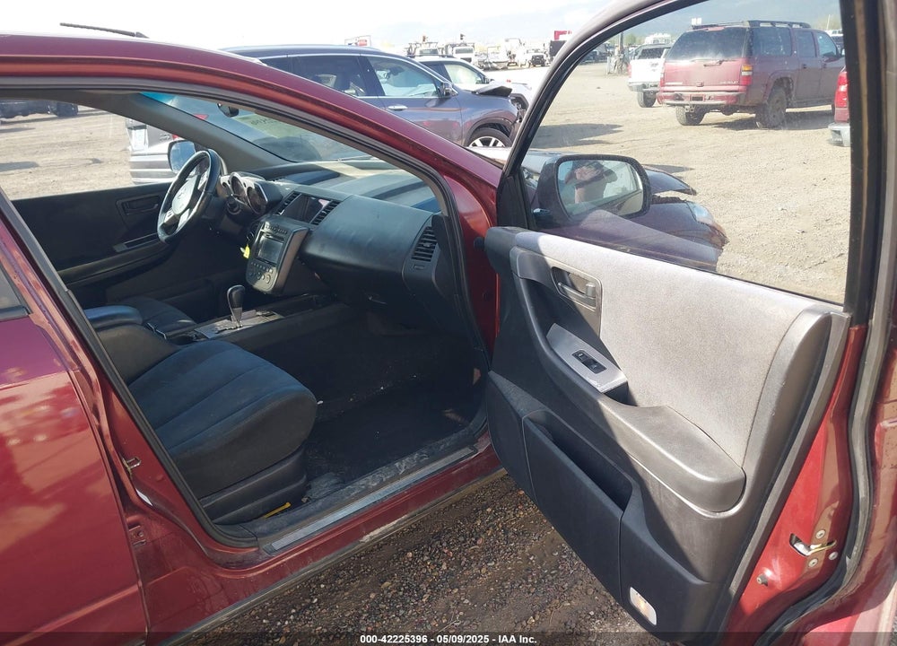 2005 NISSAN MURANO SL VIN: JN8AZ08W35W434733