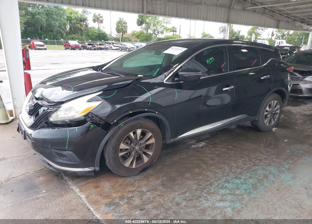 2016 NISSAN MURANO PLATINUM/S/SL/SV VIN: 5N1AZ2MH7GN152016