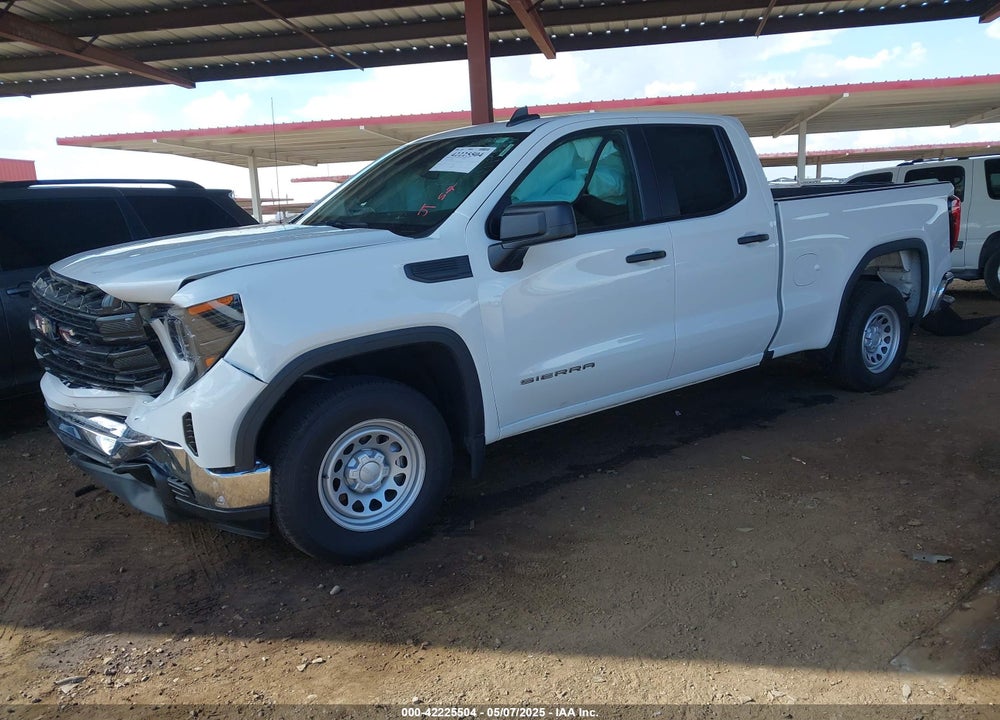 2024 GMC SIERRA 1500 2WD DOUBLE CAB STANDARD BOX PRO VIN: 1GTRHAEK8RZ277004