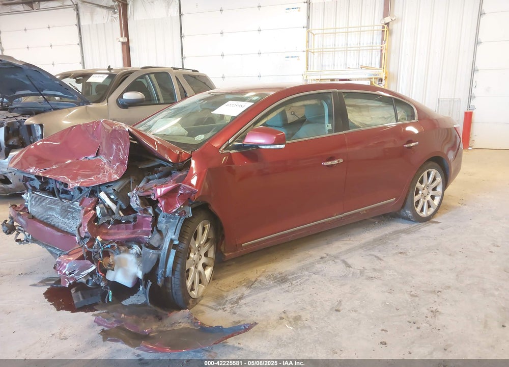 2010 BUICK LACROSSE VIN: 1G4GE5EV1AF225992