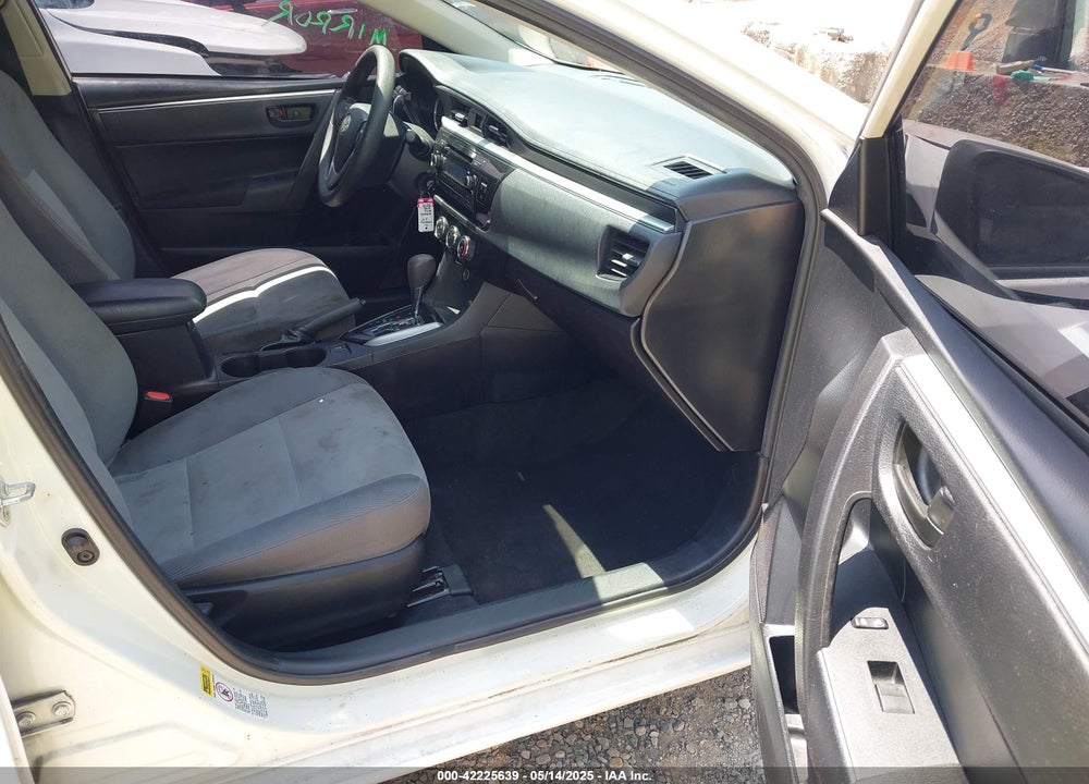 2015 TOYOTA COROLLA L VIN: 2T1BURHEXFC326128