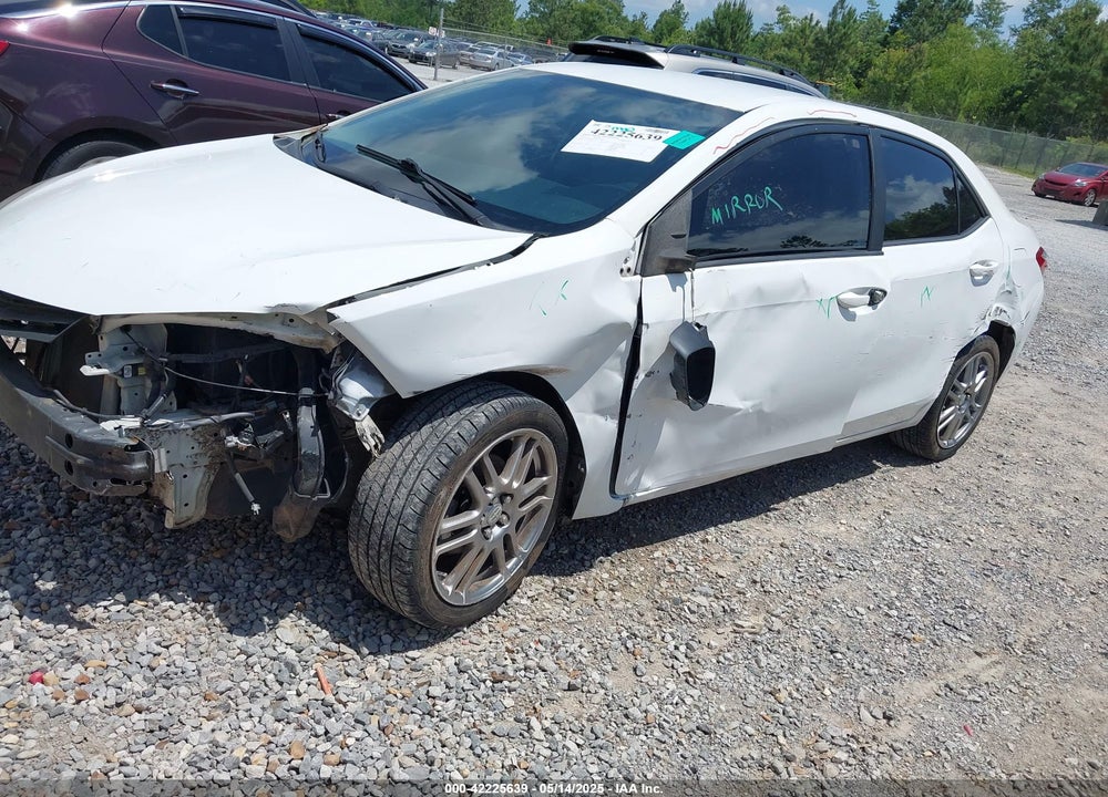 2015 TOYOTA COROLLA L VIN: 2T1BURHEXFC326128