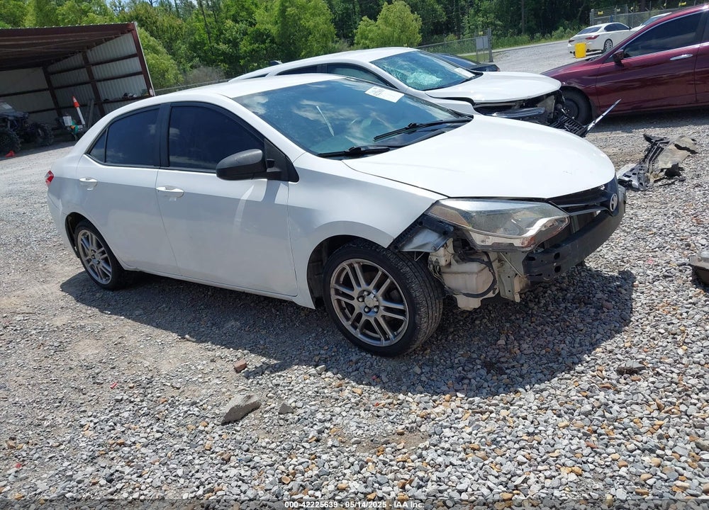2015 TOYOTA COROLLA L VIN: 2T1BURHEXFC326128