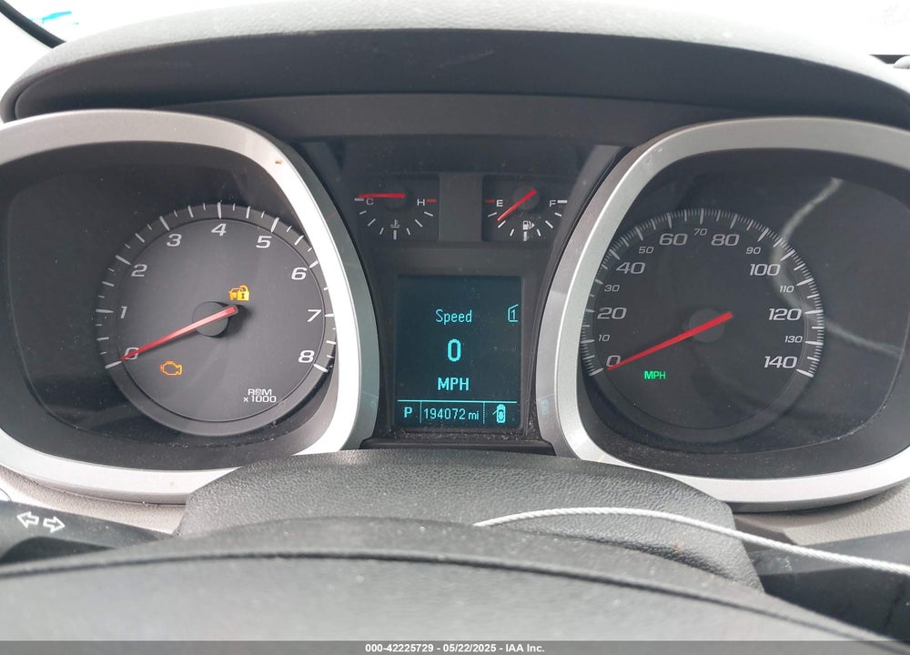 2012 CHEVROLET EQUINOX VIN: 2GNALBEK8C1125488