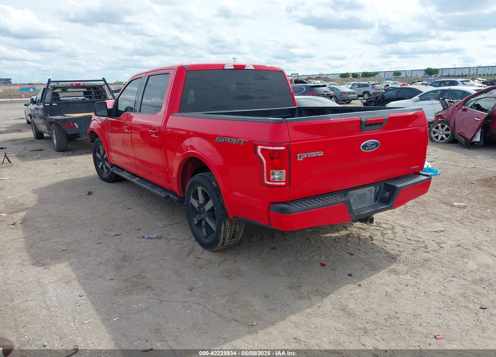 2016 FORD F-150 VIN: 1FTEW1CF4GKD17689