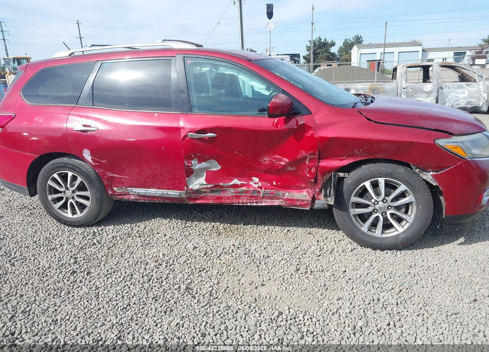 2013 NISSAN PATHFINDER VIN: 5N1AR2MN8DC676322