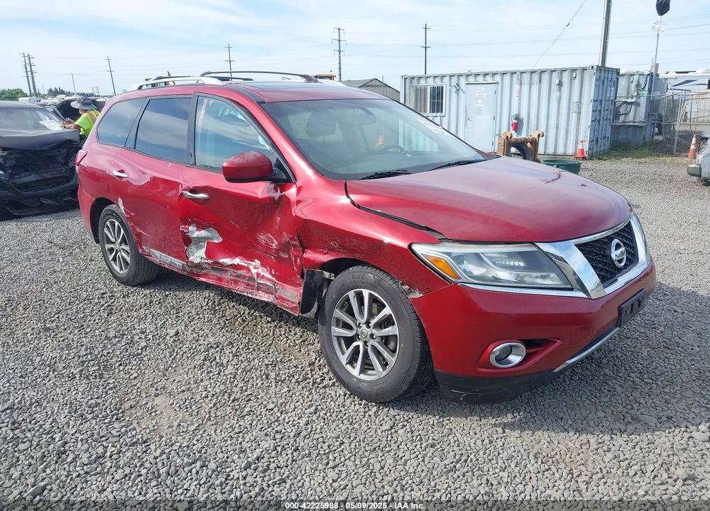 2013 NISSAN PATHFINDER VIN: 5N1AR2MN8DC676322