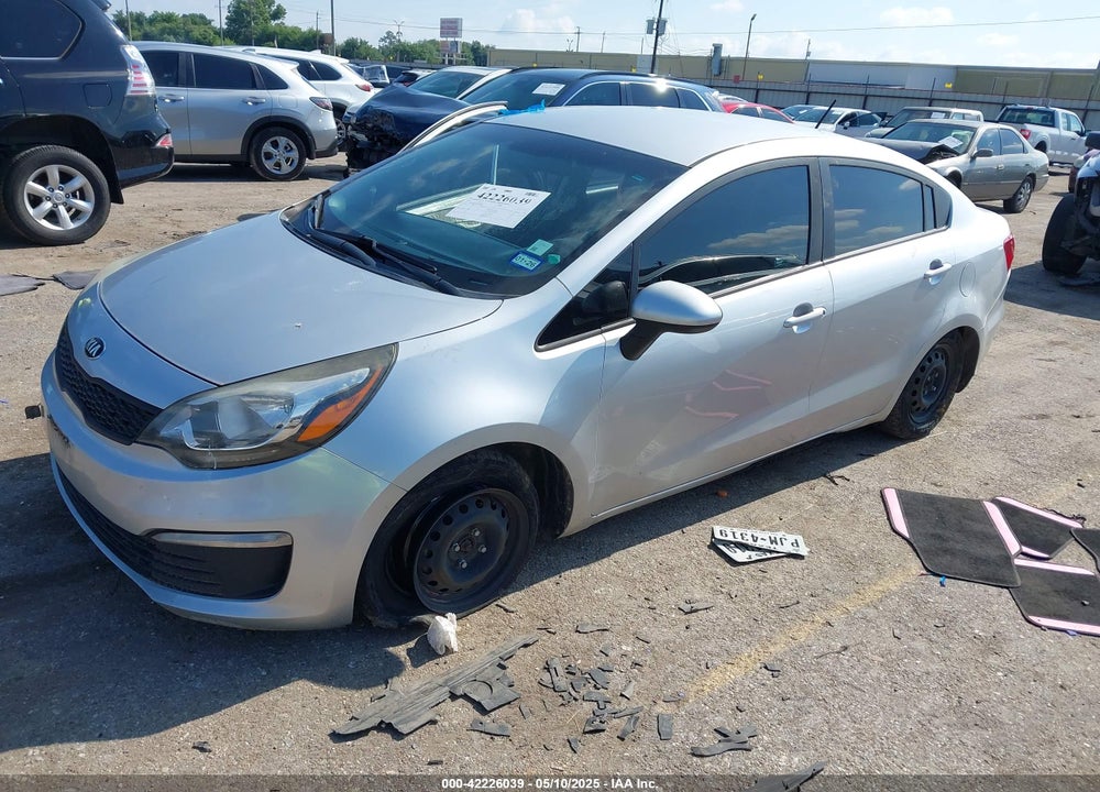 2017 KIA RIO VIN: KNADM4A36H6046556