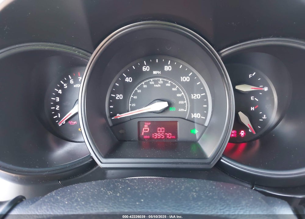 2017 KIA RIO VIN: KNADM4A36H6046556