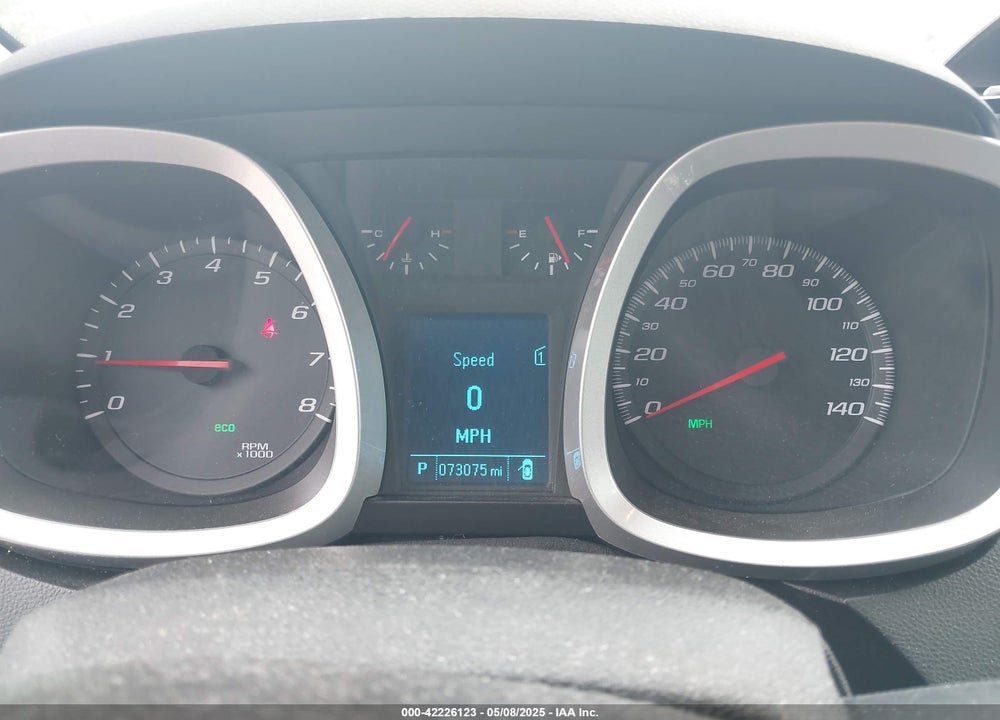 2012 CHEVROLET EQUINOX VIN: 2GNFLCEK5C6184884