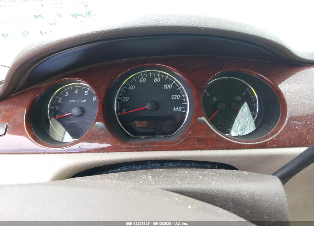 2008 BUICK LUCERNE VIN: 1G4HD57298U131617