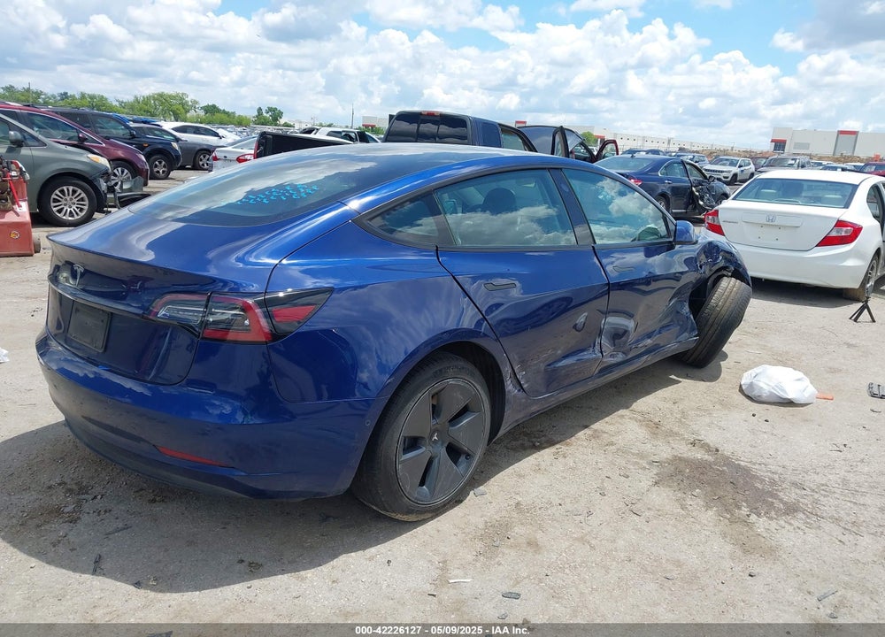 2021 TESLA MODEL 3 STANDARD RANGE PLUS REAR-WHEEL DRIVE VIN: 5YJ3E1EAXMF098855