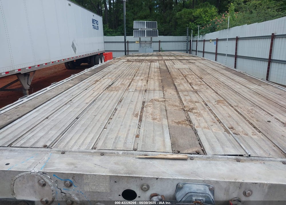 2004 MANAC INC FLATBED SEMI TRAILER VIN: 5MC2226234P004757