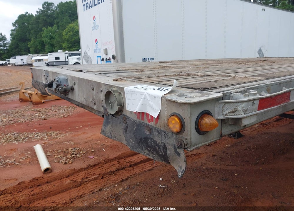 2004 MANAC INC FLATBED SEMI TRAILER VIN: 5MC2226234P004757