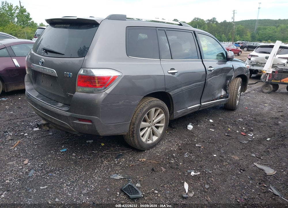 2013 TOYOTA HIGHLANDER HYBRID VIN: JTEDC3EH7D2012662