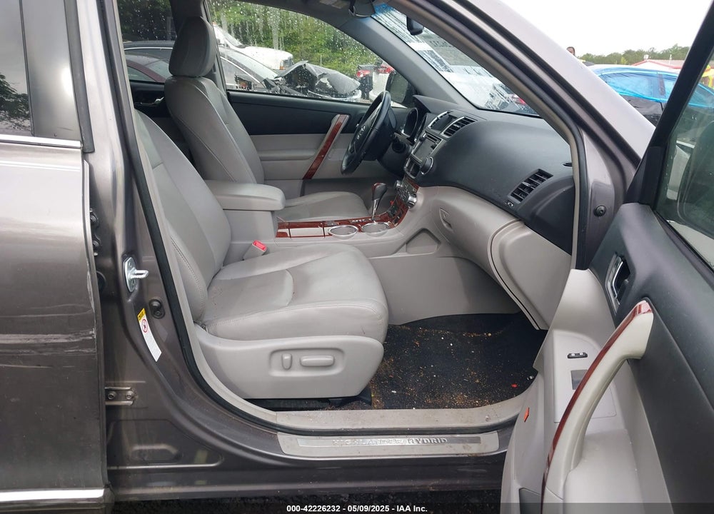 2013 TOYOTA HIGHLANDER HYBRID VIN: JTEDC3EH7D2012662