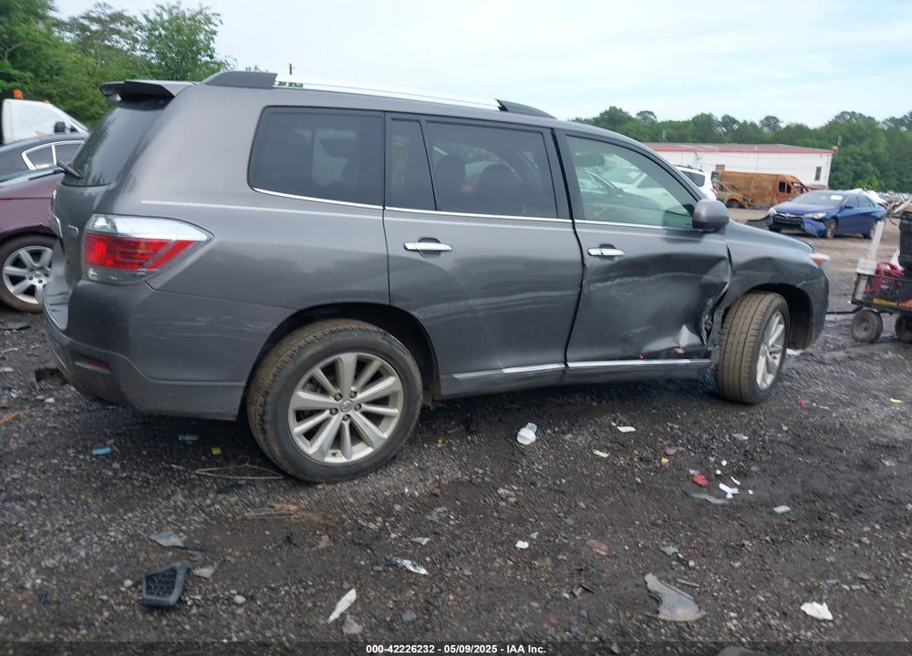 2013 TOYOTA HIGHLANDER HYBRID VIN: JTEDC3EH7D2012662