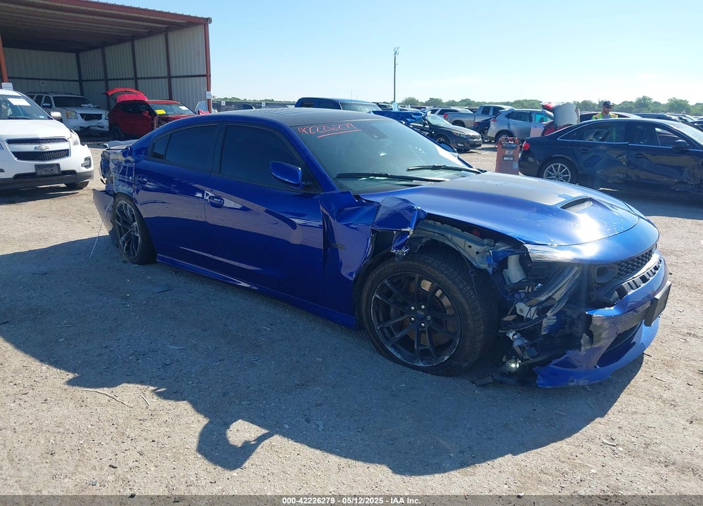2021 DODGE CHARGER SCAT PACK RWD VIN: 2C3CDXGJ4MH609543
