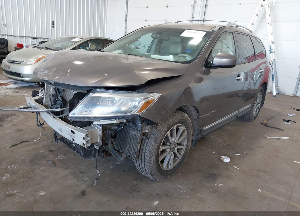 2014 NISSAN PATHFINDER SL VIN: 5N1AR2MM8EC677978