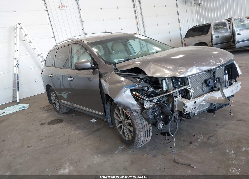 2014 NISSAN PATHFINDER SL VIN: 5N1AR2MM8EC677978