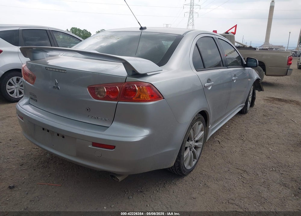 2008 MITSUBISHI LANCER VIN: JA3AU86U78U044985