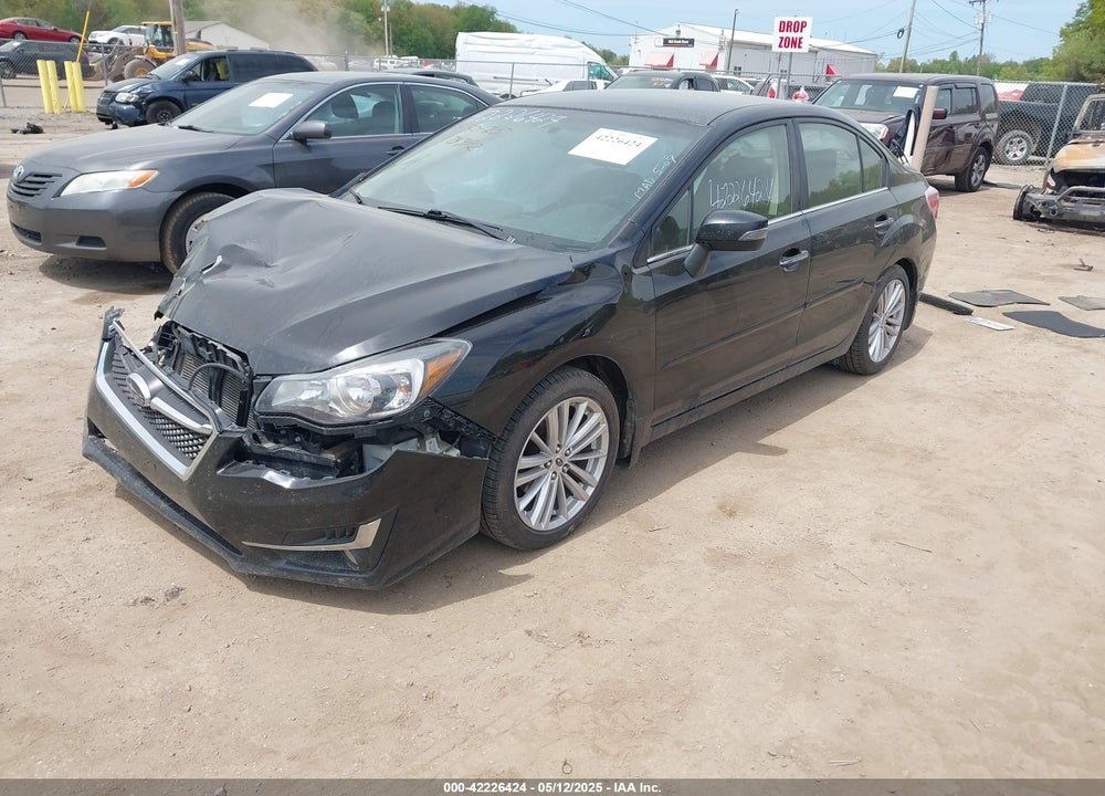 2015 SUBARU IMPREZA 2.0I LIMITED VIN: JF1GJAM6XFH007666