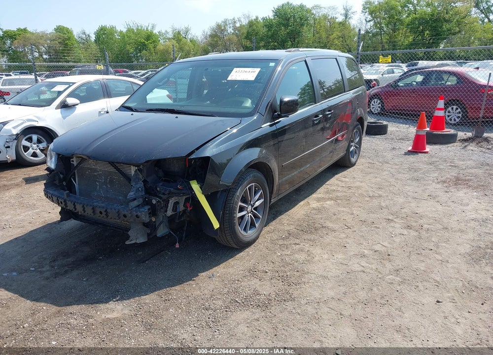2017 DODGE GRAND CARAVAN SXT VIN: 2C4RDGCG6HR545926