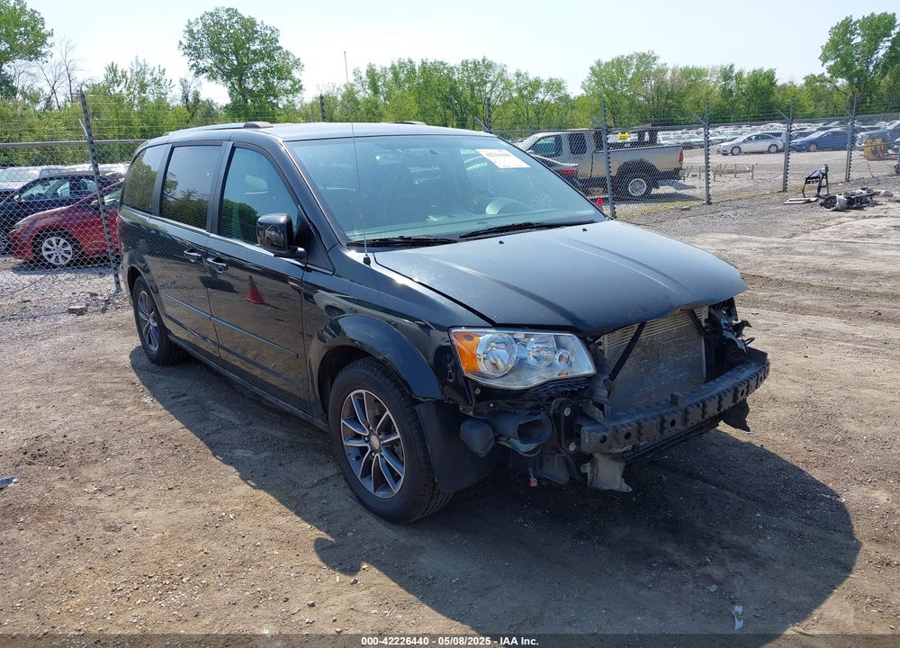 2017 DODGE GRAND CARAVAN SXT VIN: 2C4RDGCG6HR545926