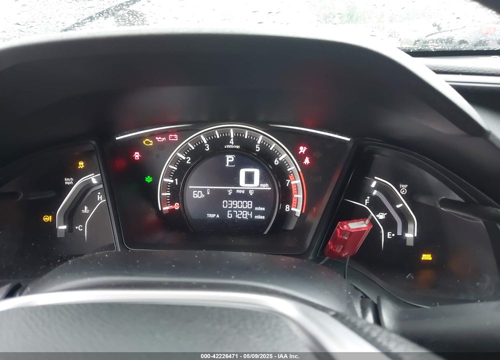 2016 HONDA CIVIC VIN: 19XFC2F50GE091403