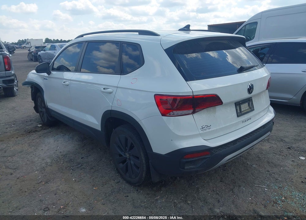 2022 VOLKSWAGEN TAOS VIN: 3VVCX7B28NM070352