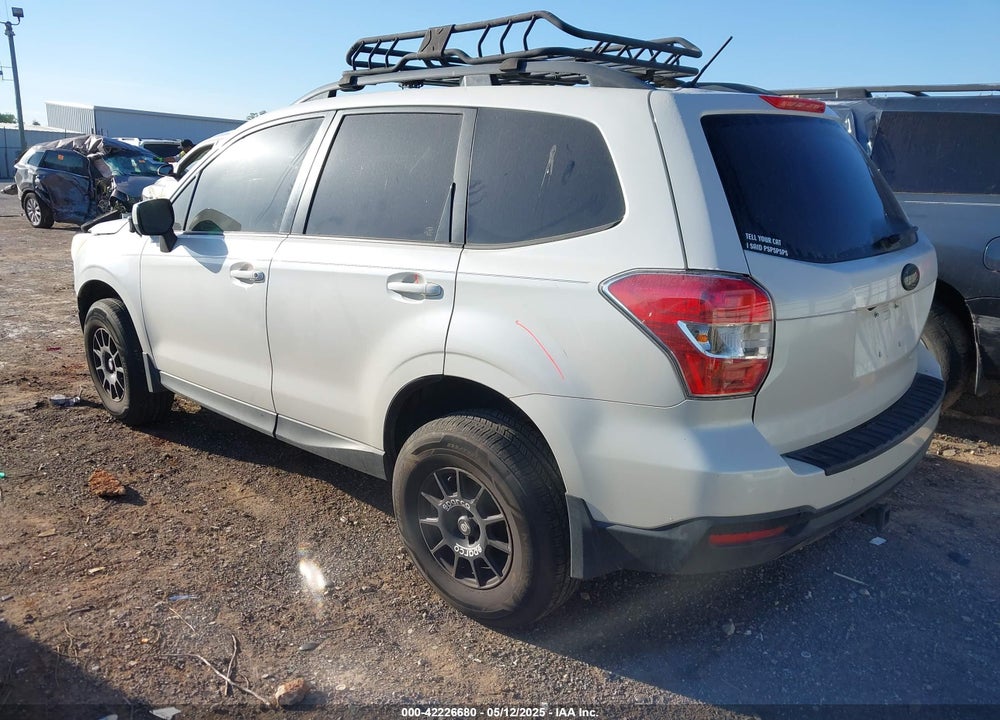 2015 SUBARU FORESTER 2.5I PREMIUM VIN: JF2SJADC6FH439330