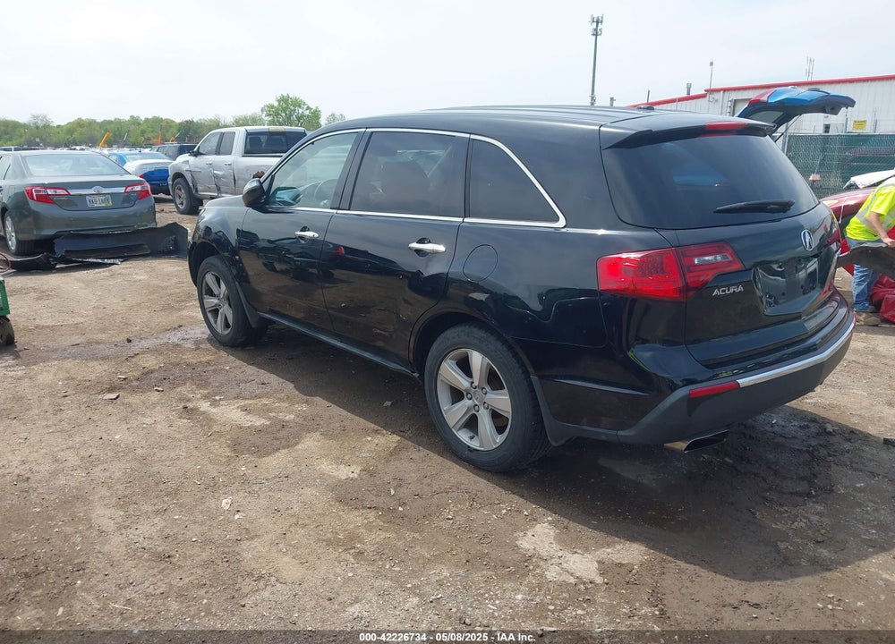 2010 ACURA MDX VIN: 2HNYD2H23AH502646