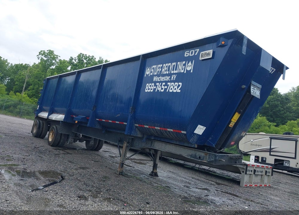 2022 TRAILER E-PAK DUMP SEMI VIN: 1E9E5DR2XNA505399