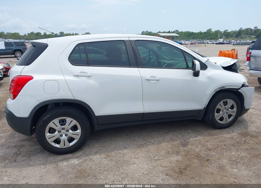 2016 CHEVROLET TRAX 1LS VIN: 3GNCJKSB3GL267206