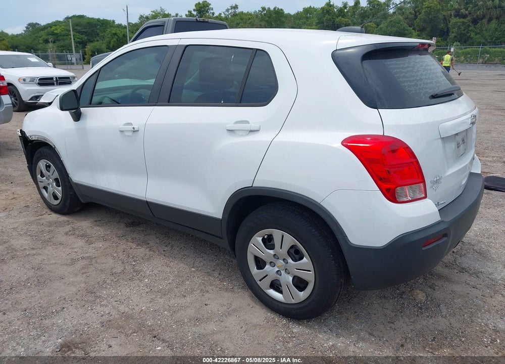 2016 CHEVROLET TRAX 1LS VIN: 3GNCJKSB3GL267206