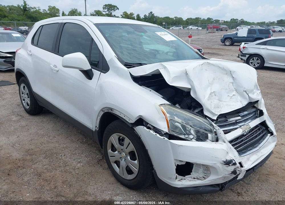 2016 CHEVROLET TRAX 1LS VIN: 3GNCJKSB3GL267206