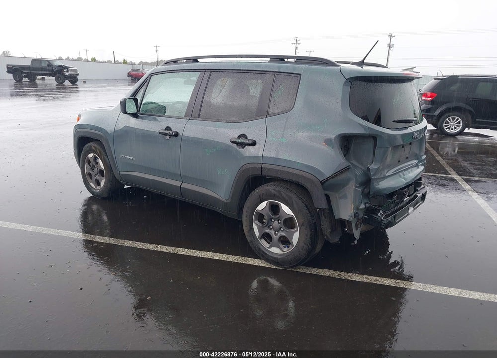 2017 JEEP RENEGADE VIN: ZACCJAAB6HPF90937