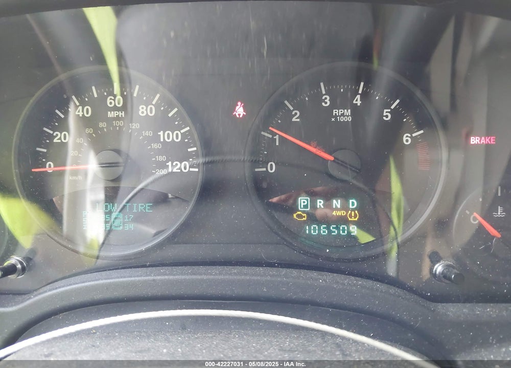 2009 JEEP PATRIOT SPORT VIN: 1J8FF28B49D217933